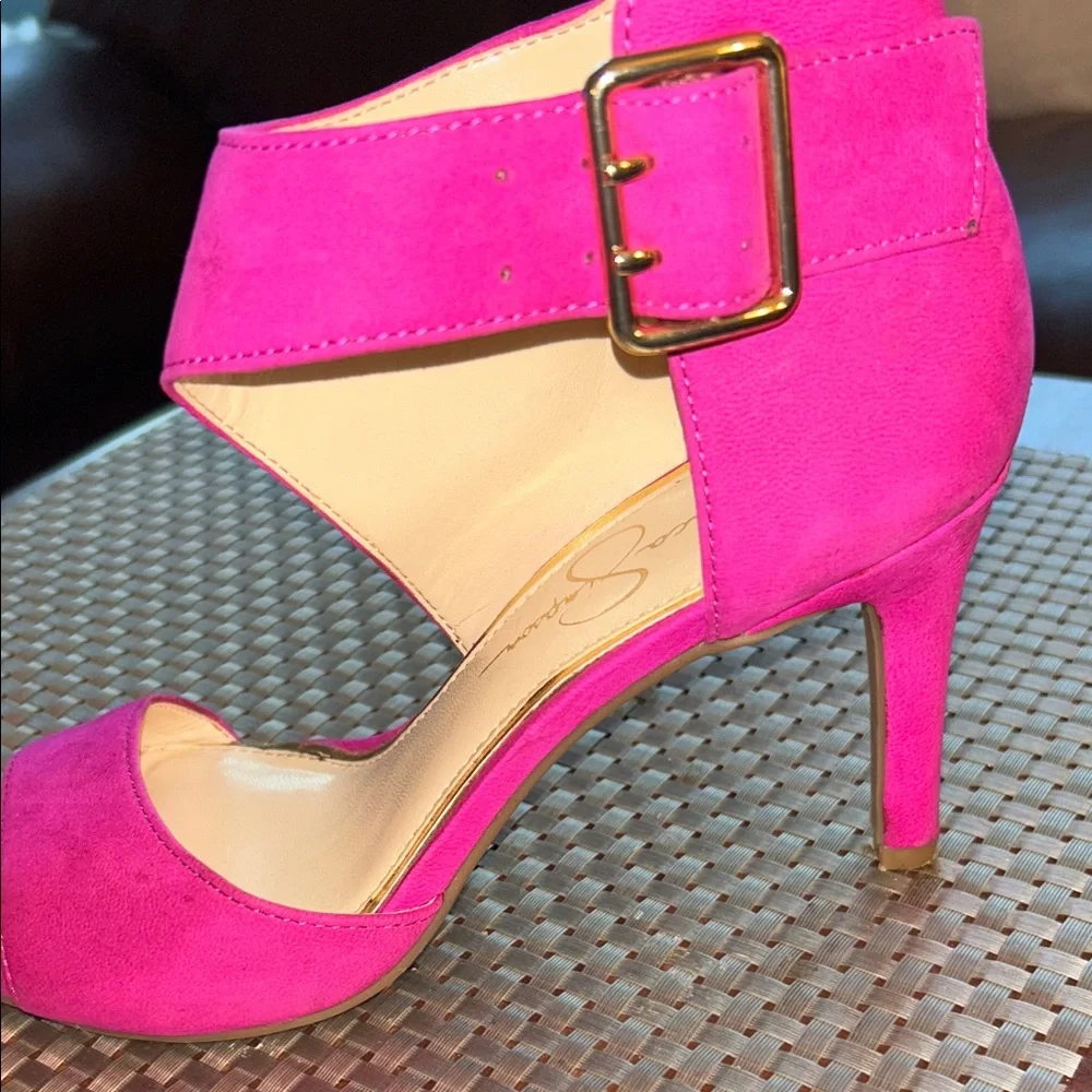 Jessica Simpson Women's Open-Toe Heels Size 7 - Picture 3 of 8